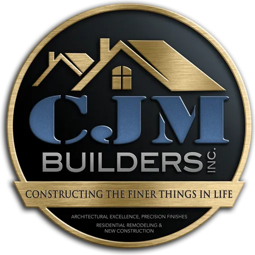 CJM Builders Inc. badge — Constructing the Finer Things in Life