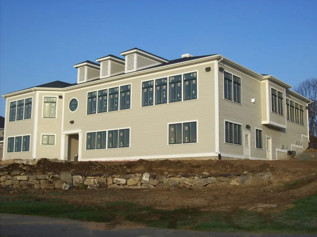Ground-up two-story commercial building constructed by CJM Builders