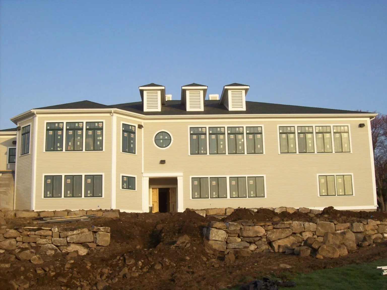 Finished commercial building handed over by CJM Builders