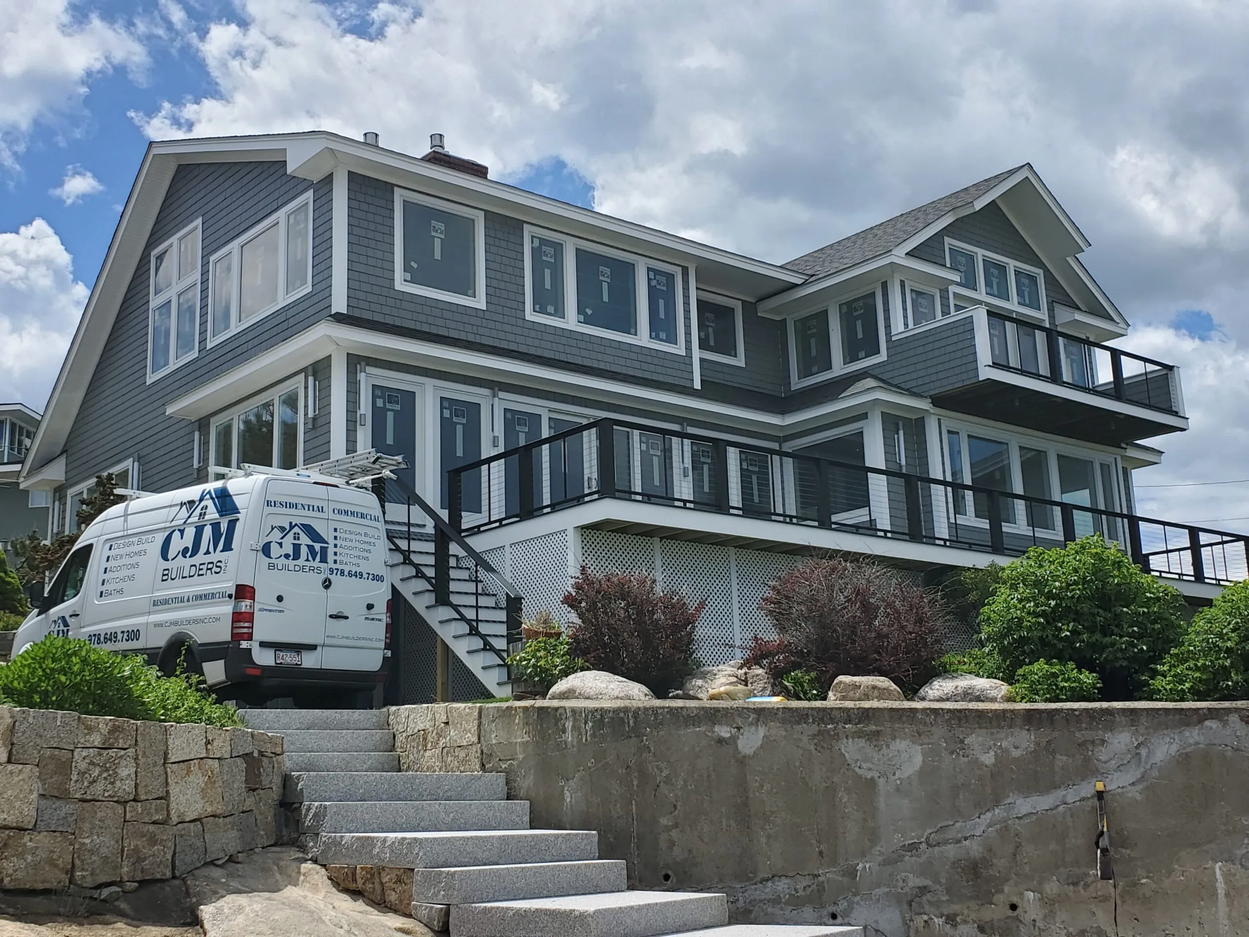 Completed home addition ready for the final walkthrough with CJM Builders